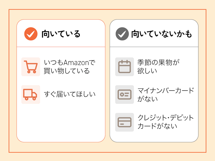Amazonでのふるさと納税が向いている人・向いていないかもしれない人