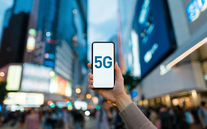5Gエリア内かつ5G対応端末のときのみ5Gが使える