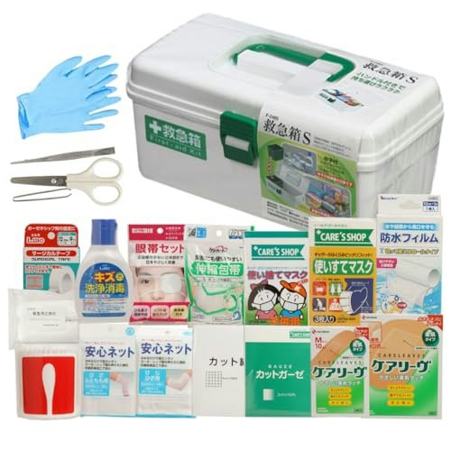 中身もまとめてそろえたいなら、救急用品がセットになったタイプに注目