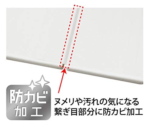 カビの繁殖を防ぐため、抗菌・防カビ加工が施された製品を選ぼう