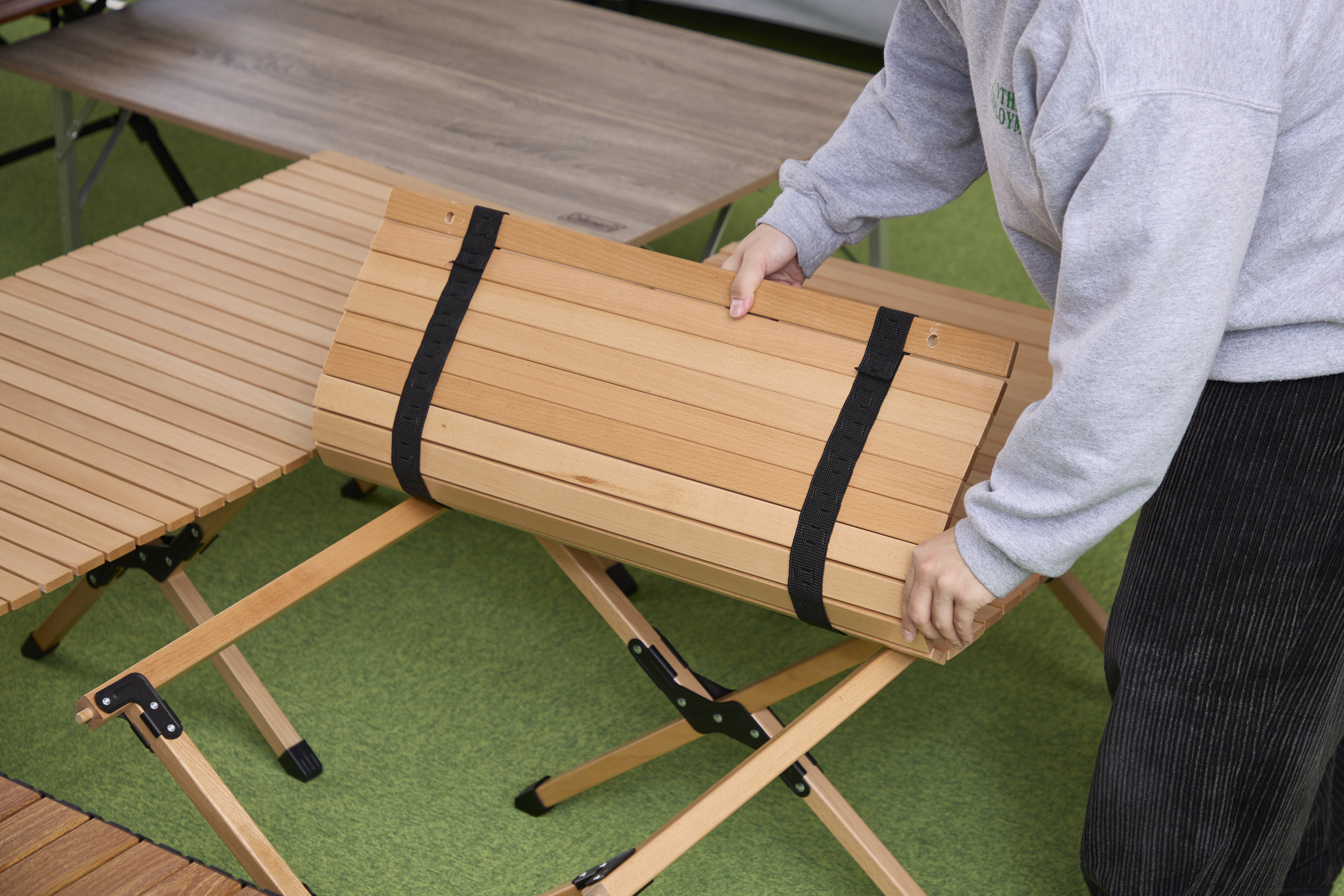 DesertFox ウッドロールトップテーブルを検証レビュー！キャンプ