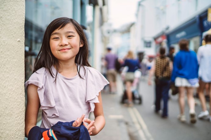 小学生のブラジャーデビューには、服に響きにくいものをチョイス
