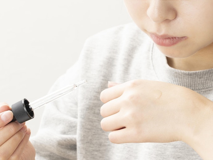 無駄なく使えるよう、使用量が調節できる容器をチョイス