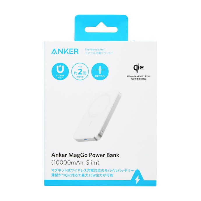 Anker MagGo Power Bank(10000mAh, Slim)A1664N21の口コミ Anker MagGo Power Bank(10000mAh, Slim)A1664N21の口コミ
