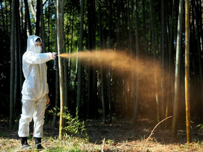 噴射量が多くパワフルに飛ばせる。広がりも良好