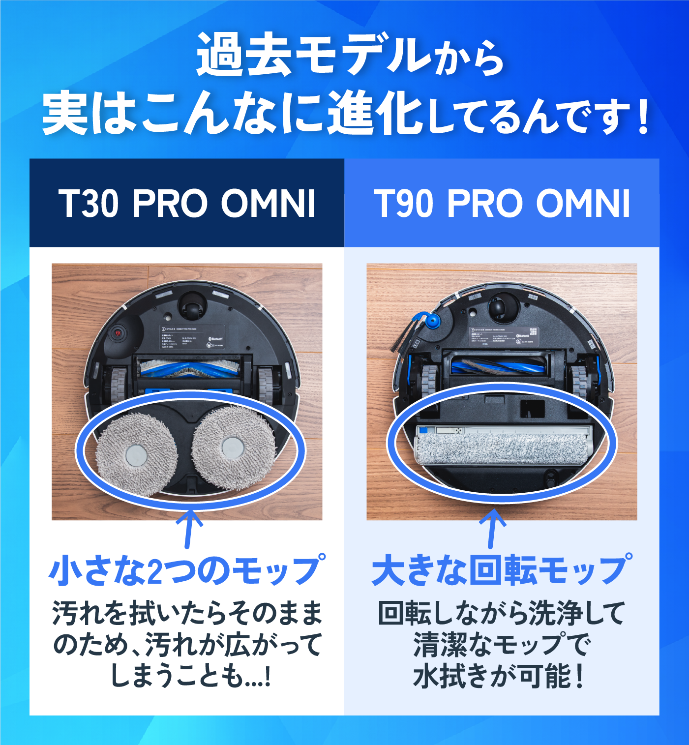 DEEBOT T90 PRO OMNIはマルっとお掃除を任せられる!? 進化した水拭き
