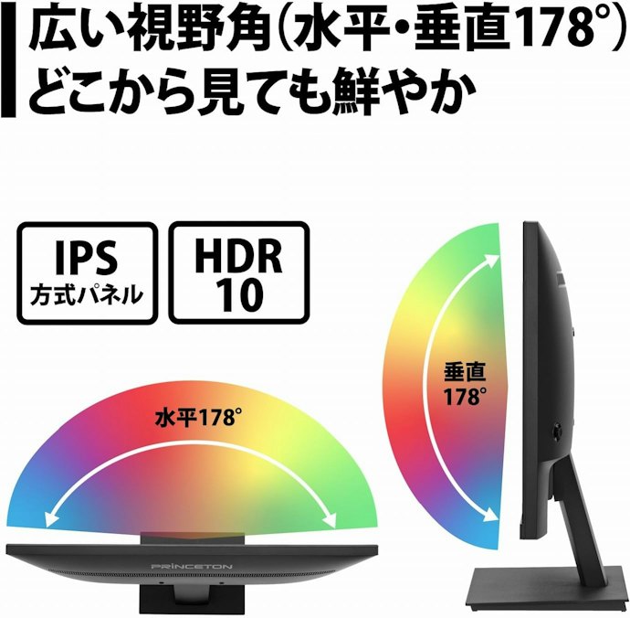 視野角に優れたサブモニターがおすすめ。2画面とも見やすくなる