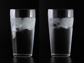 氷の溶けにくさ