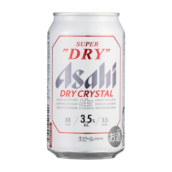 【07/ビール】アサヒビール「スーパードライ ドライクリスタル」(350ml・24本)【9%オフ】
