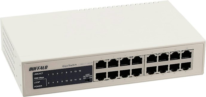 通信速度は1Gbps以上がベター。周辺機器の対応速度も確認しよう