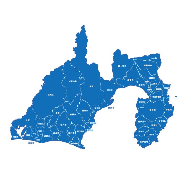 まず検討すべきはNURO光!ただし静岡県内にも使えない地域がある