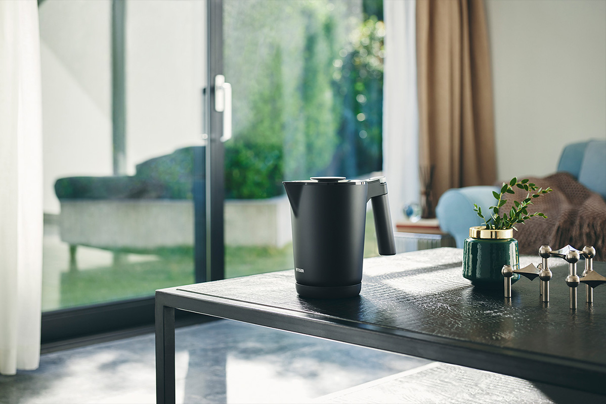 タイガー電気ケトルオニキスブラックPTQ-A100おまけ付き オニキス