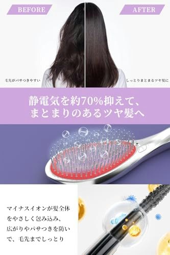 静電気防止は必須。マイナスイオンやEMSは補助的に