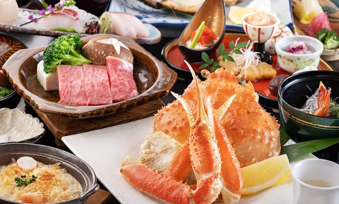 地元の食材を堪能できる宿がおすすめ。食事形式にも注目