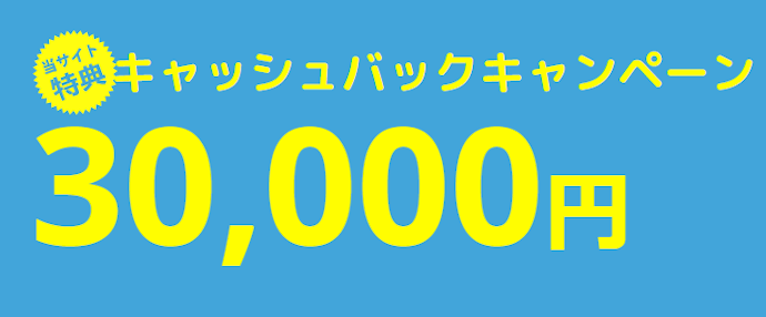 ブロードバンドナビ:最大30,000円