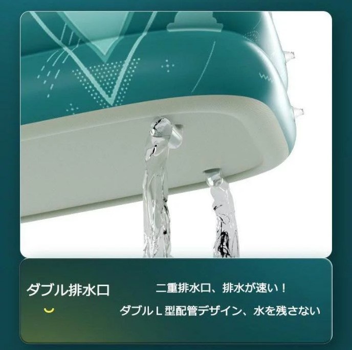 水抜きが簡単になる排水栓付きが便利。大型プールには必須