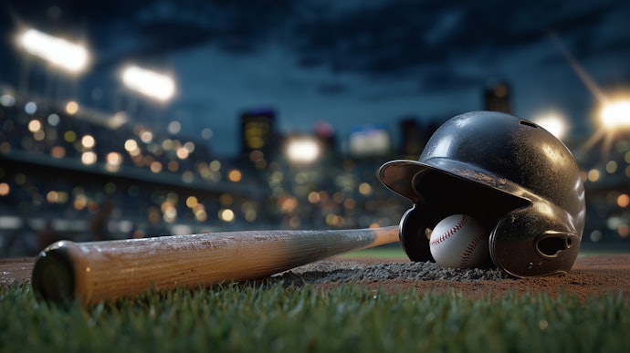 こなれ感やインパクトがほしいときは、MLBロゴシャツに注目