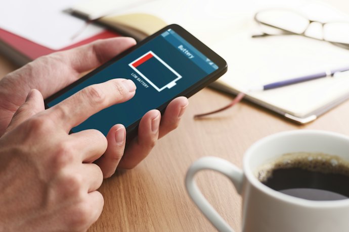 5G通信中はバッテリーの消費が大きく、データ通信量も増えやすい