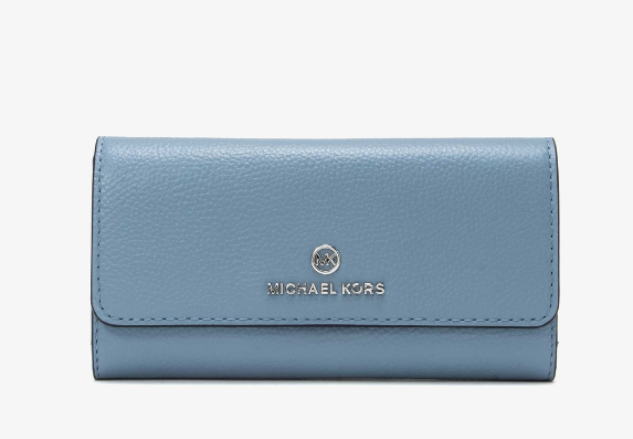 ★MICHAEL KORS 長財布　箱＆ケアカード付♡ Small Logo Wallet in VANILLA/SOFT PINK | Michael Kors [US]