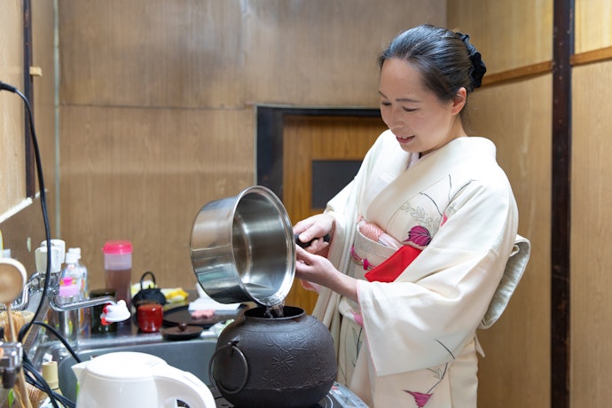 茶釜の基本的な使い方