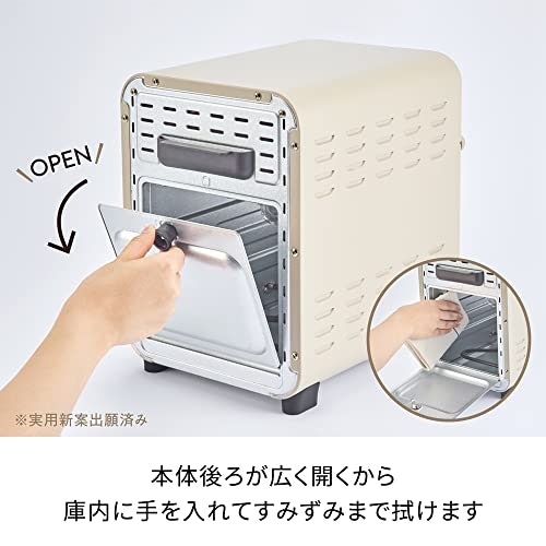 パーツが取り外せるとお手入れしやすい