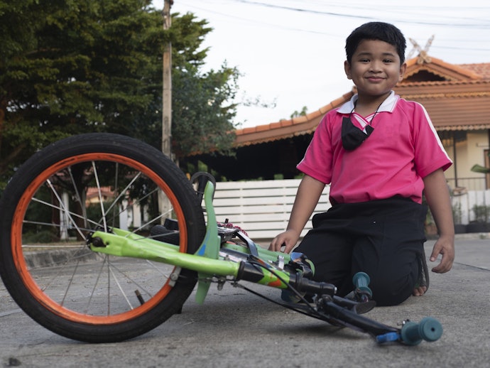 子供の負担にならないよう、軽量な自転車をチョイスしよう
