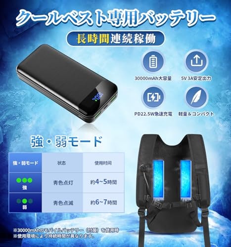 バッテリー付きならすぐに使える。作業時間より長持ちするものを探そう