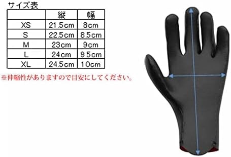 水の侵入を防ぐために、手にフィットするサイズを選ぼう