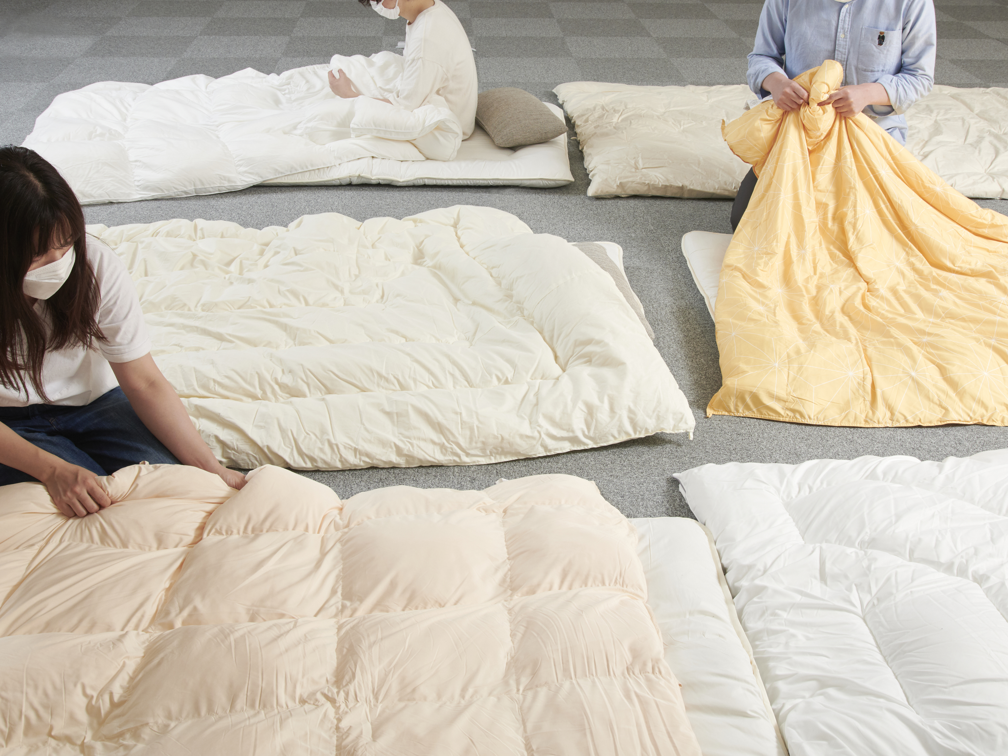 ほのり　真綿布団　シングル　1kg 楽天市場】真綿布団 シルク 掛け布団 「ほのり」シングルサイズ