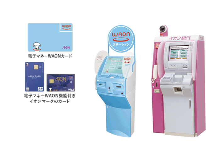 電子マネーWAONにチャージして使う