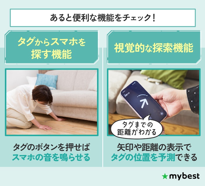 あると便利な付加機能もチェック