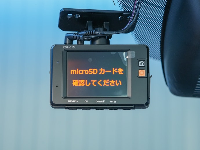 記録トラブル防止のために、SDカードチェック機能付きを選ぼう