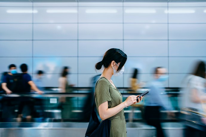 人が多い場所のフリーWi-Fiもつながりやすい