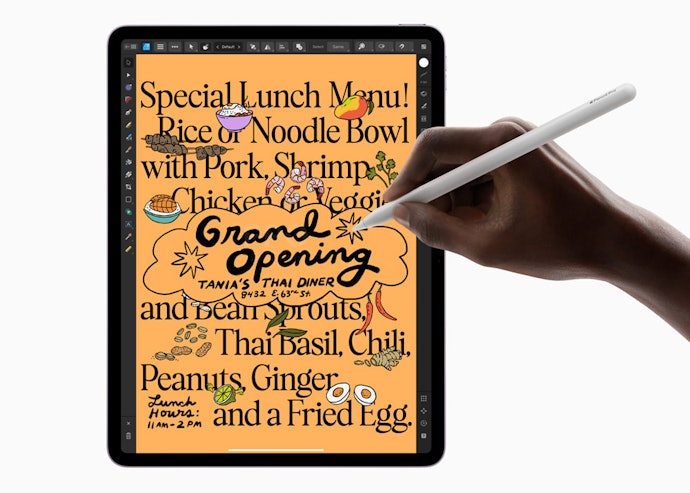 触覚エンジンを搭載するApple Pencil Proに対応