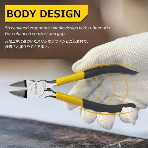 長時間作業でも疲れにくいものがほしいなら、グリップ仕様やバネの有無を確認