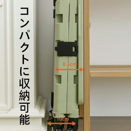 簡単に折りたためるものを選ぼう。収納時のサイズにも注目