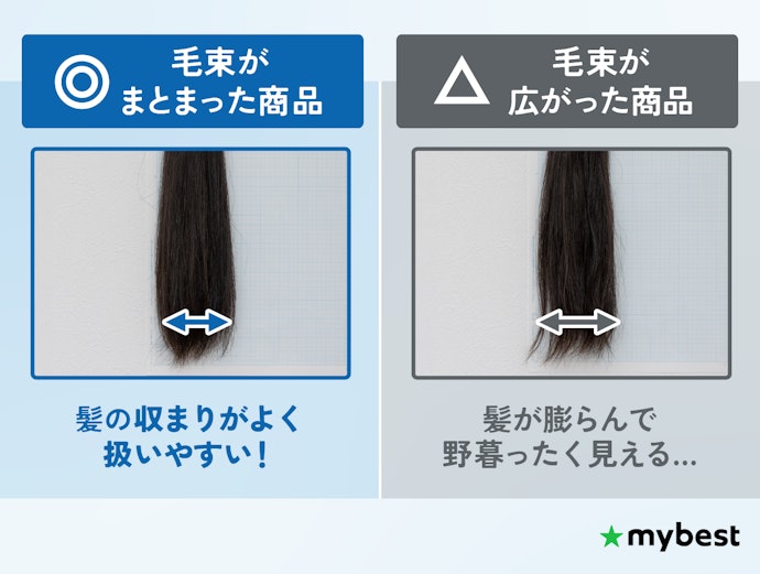 美髪に仕上げたいなら、風速が強くマイナスイオンで髪がしっとりまとまったものを選んで