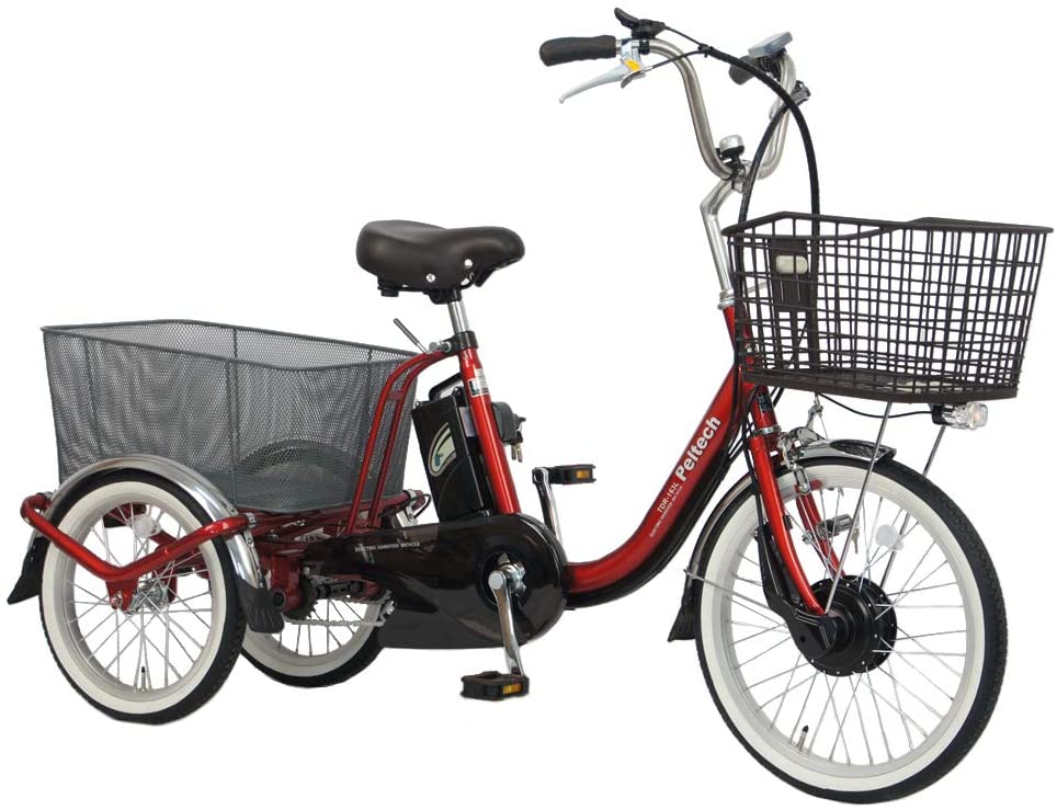 PELTECH 電動アシスト三輪車 TDR-163Lをレビュー！クチコミ