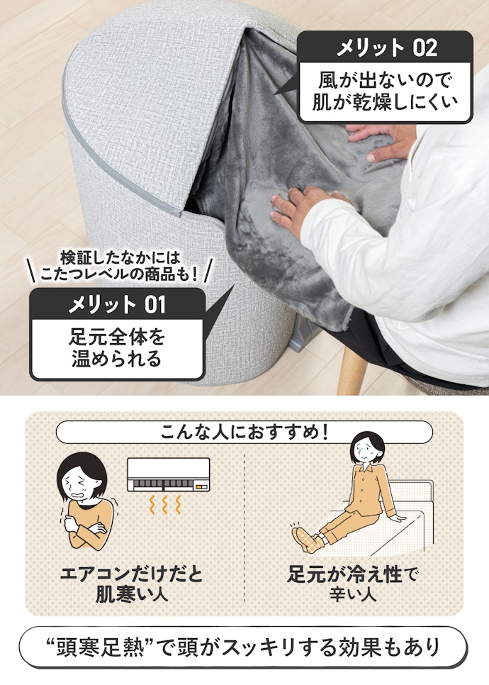 足元を“包みこむ”のが新しい