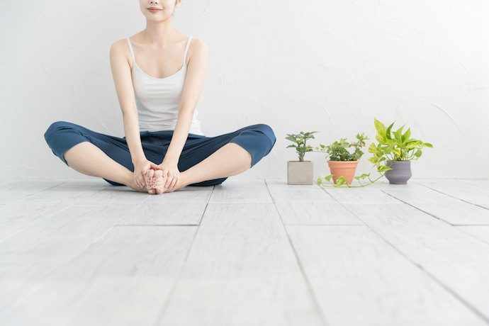 動きやすさ抜群の、ストレッチ素材のものも