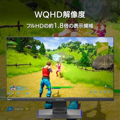解像度にこだわるなら4Kだが、WQHDでも十分