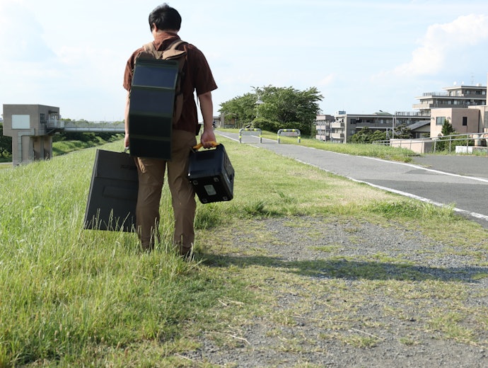 14時:土手なら障害物がなくて、発電にはぴったり!(32%)