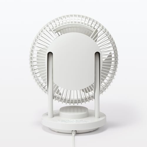 ＜美品　2台セット＞【無印良品 】360度首振り機能付きサーキュレーター 無印良品 「新色」360度首振り機能付きサーキュレーター6畳