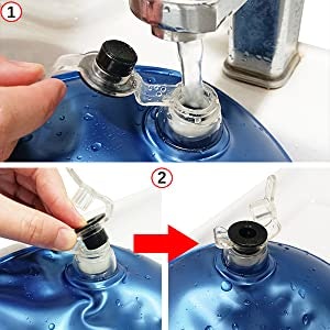 注入口の大きさをチェック!注水&排水しやすいものがベター