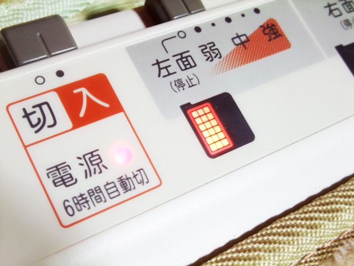 設定は弱〜中を基本にし、強は短時間だけ使う