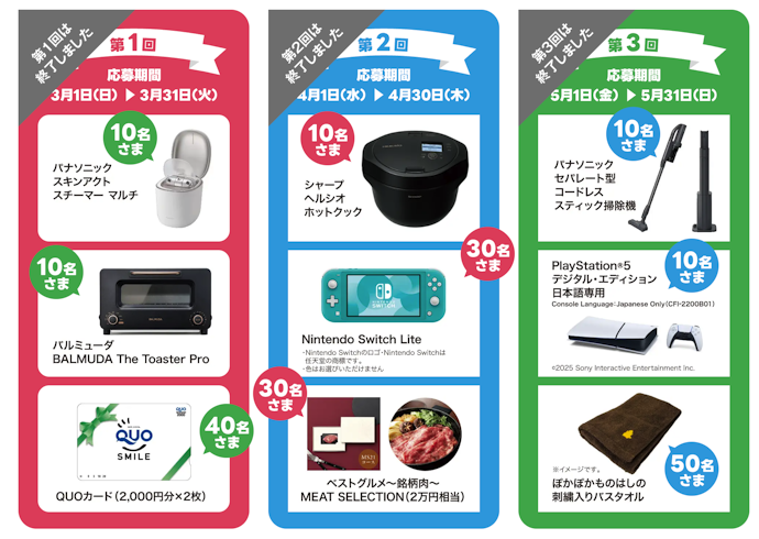 【終了】SHIZGASでんきの契約で人気家電などが当たる