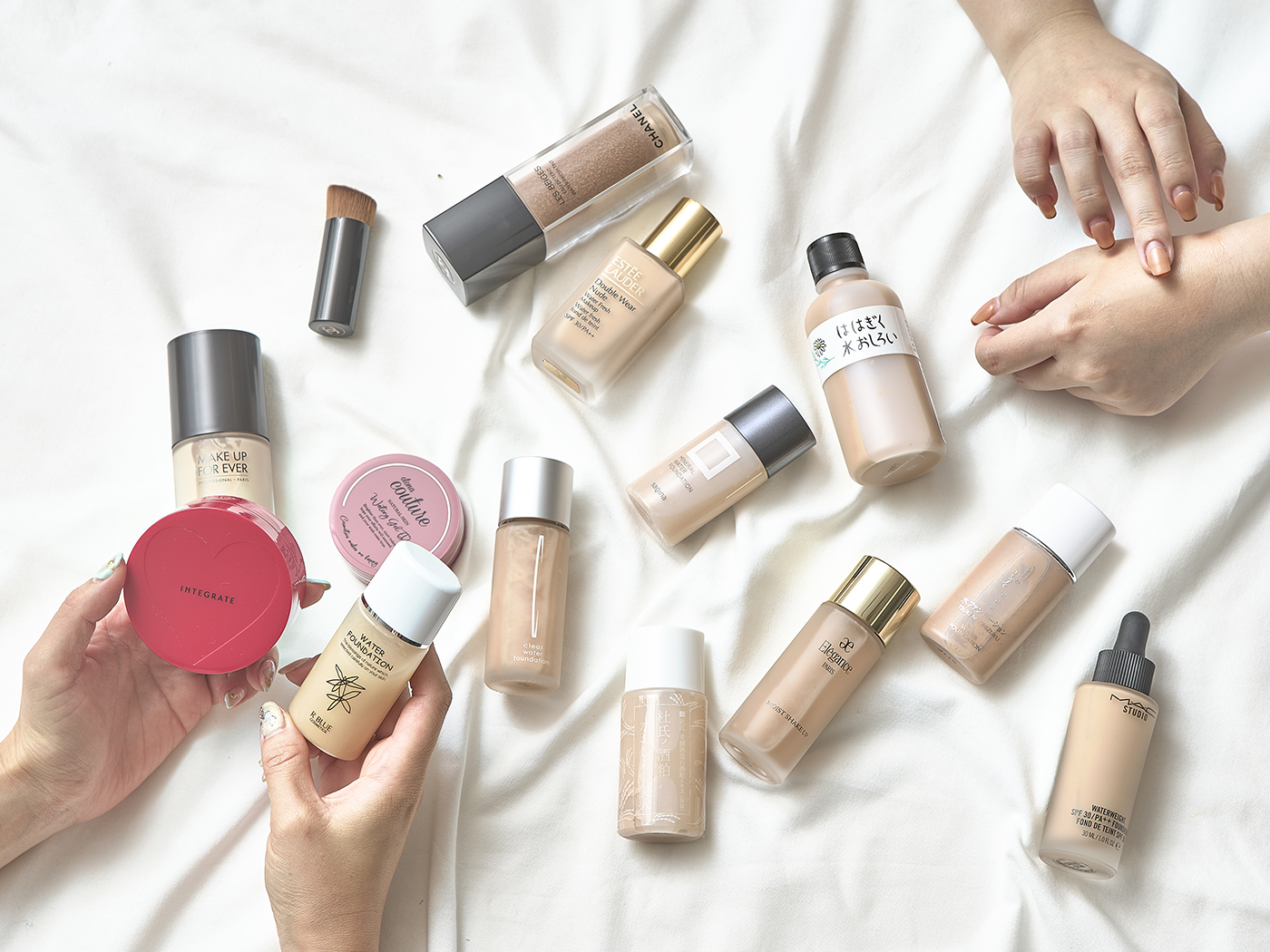 フヨウサキナ サキナ ミネラルウォーター ファンデーション N 2223を