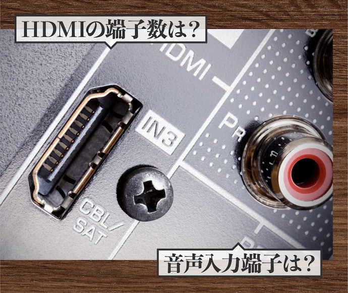 接続端子が繋ぎたいデバイスに対応しているかチェック