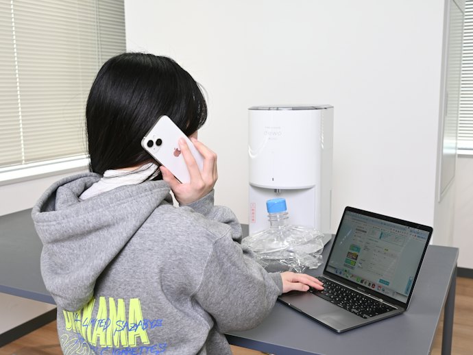 水の注文のしやすさ