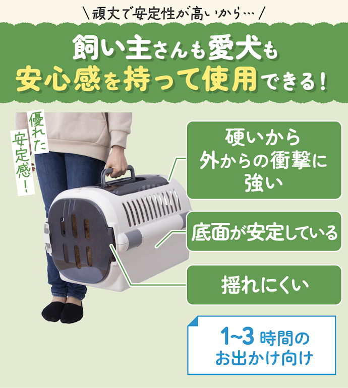 遠出のお出かけに使うならハードキャリーがおすすめ